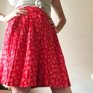 Vintage Geometric Culottes